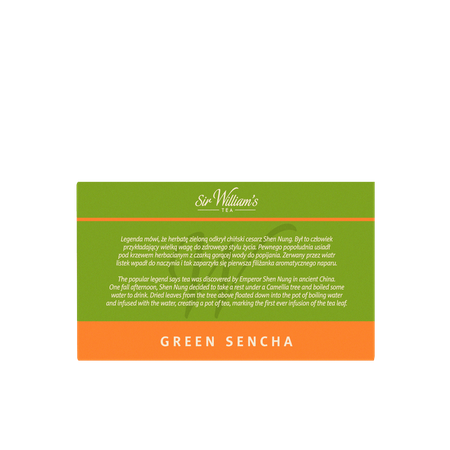 Herbata zielona SIR WILLIAM'S TEA Green Sencha 50 saszetek