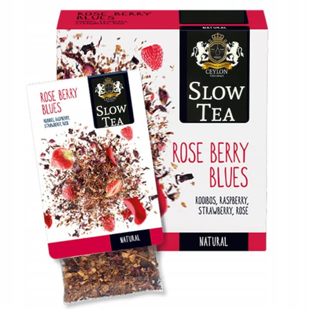 Herbata owocowa Slow Tea Rose Berry Blues 25 szt.