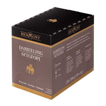 Herbata czarna RICHMONT Darjeeling 50 saszetek