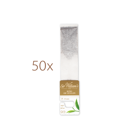 Herbata czarna SIR WILLIAM'S ROYAL King of Ceylon 50 saszetek