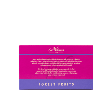 Herbata owocowa SIR WILLIAM'S TEA Forest Fruits 50 saszetek
