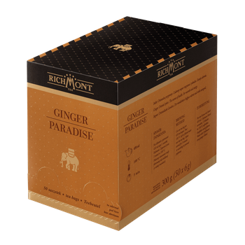 Herbata ziołowa RICHMONT Ginger Paradise 50 saszetek