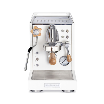 Ekspres kolbowy  La Pavoni Mini Cellini – Dąb & Biały Mat | LPSMCW01EU