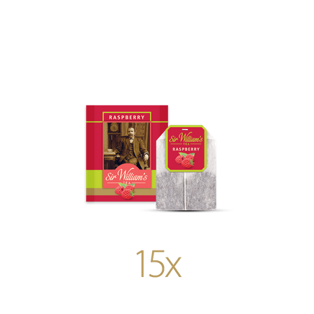 Herbata owocowa SIR WILLIAM'S TEA Raspberry 15 saszetek