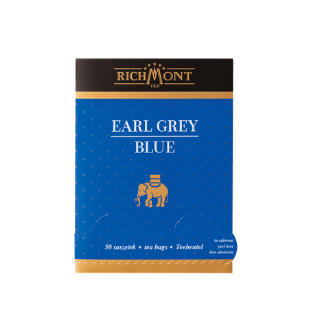 Herbata czarna RICHMONT Earl Grey Blue 50 saszetek