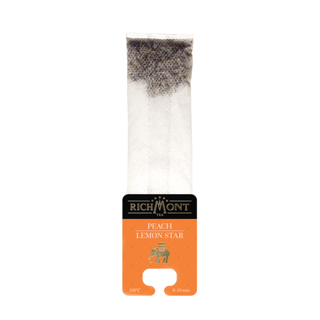 Herbata owocowa RICHMONT Peach Lemon Star 50 saszetek