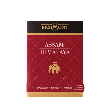 Herbata czarna RICHMONT Assam Himalaya 50 saszetek