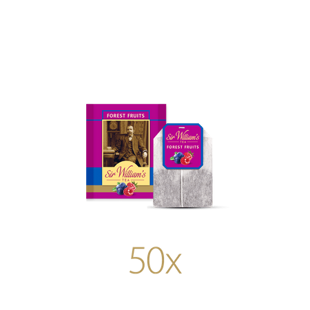 Herbata owocowa SIR WILLIAM'S TEA Forest Fruits 50 saszetek