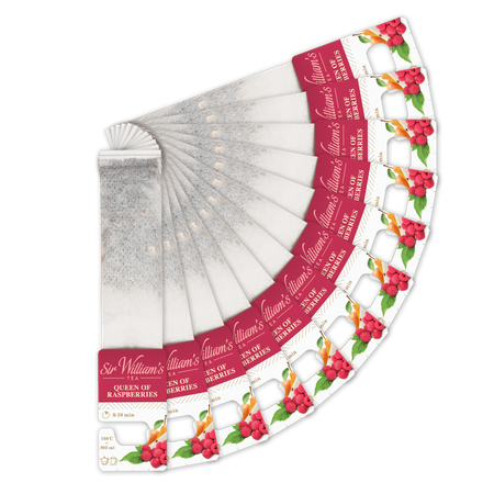 Herbata owocowa SIR WILLIAM'S ROYAL Queen of Raspberries 12 saszetek