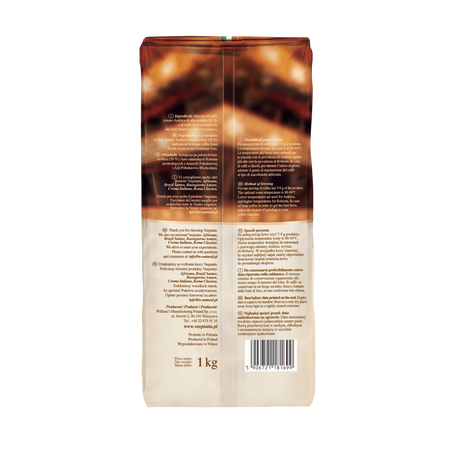 Kawa ziarnista Vaspiatta Vaspiatta Crema Speciale 1000g
