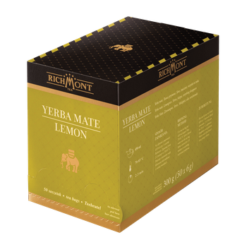 Herbata yerba mate RICHMONT Yerba Mate Lemon 50 saszetek