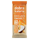 Baton owocowy - kokos i nuta pomarańczy Dobra Kaloria 35g