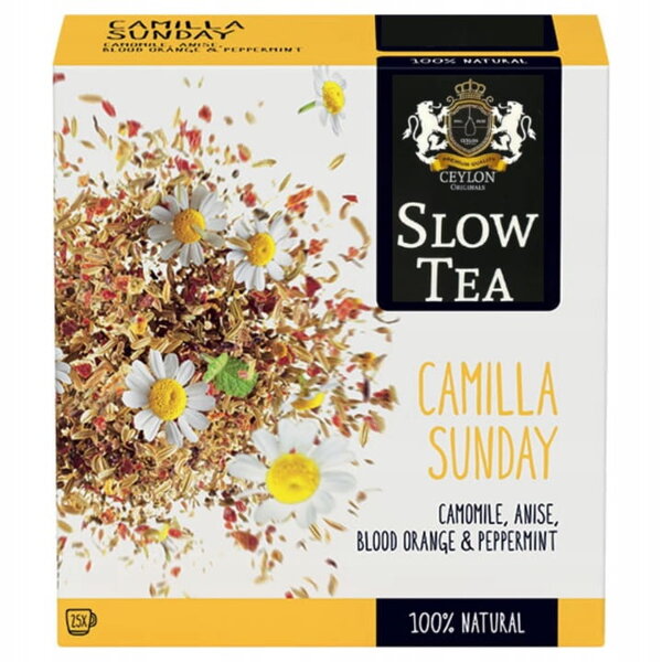 Herbata owocowa Slow Tea Camilla Sunday 25 szt.