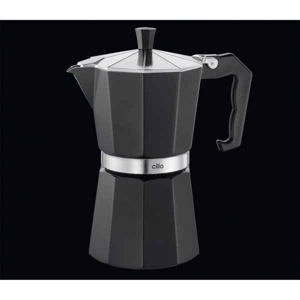 Kawiarka do espresso - na 6 filiżanek - kolor czarny